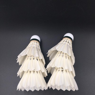 Good Durability duck feather shuttlecocks manufacturer